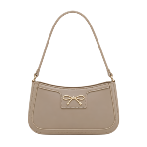 bow bag beige
