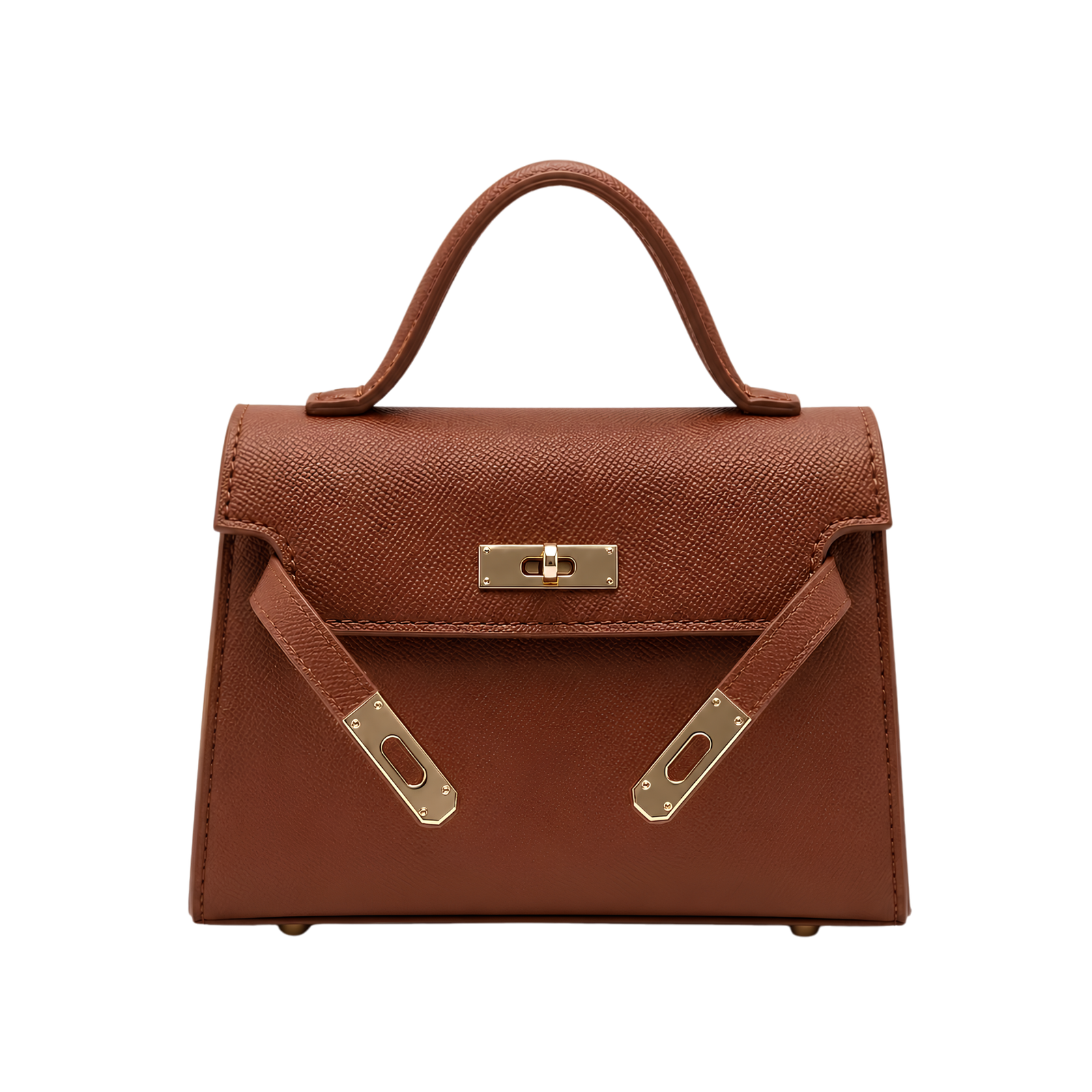 Fashion Mini Handbag / Crossbody Bag (Brown)