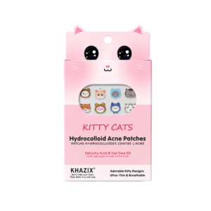 KITTY CATS Hydrocolloid Acne Patches PATCHS HYDROCOLLOIDES CONTRE L'ACNE