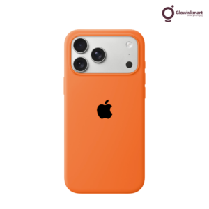 Silicone iPhone Case – Starry Orange Post Backpart