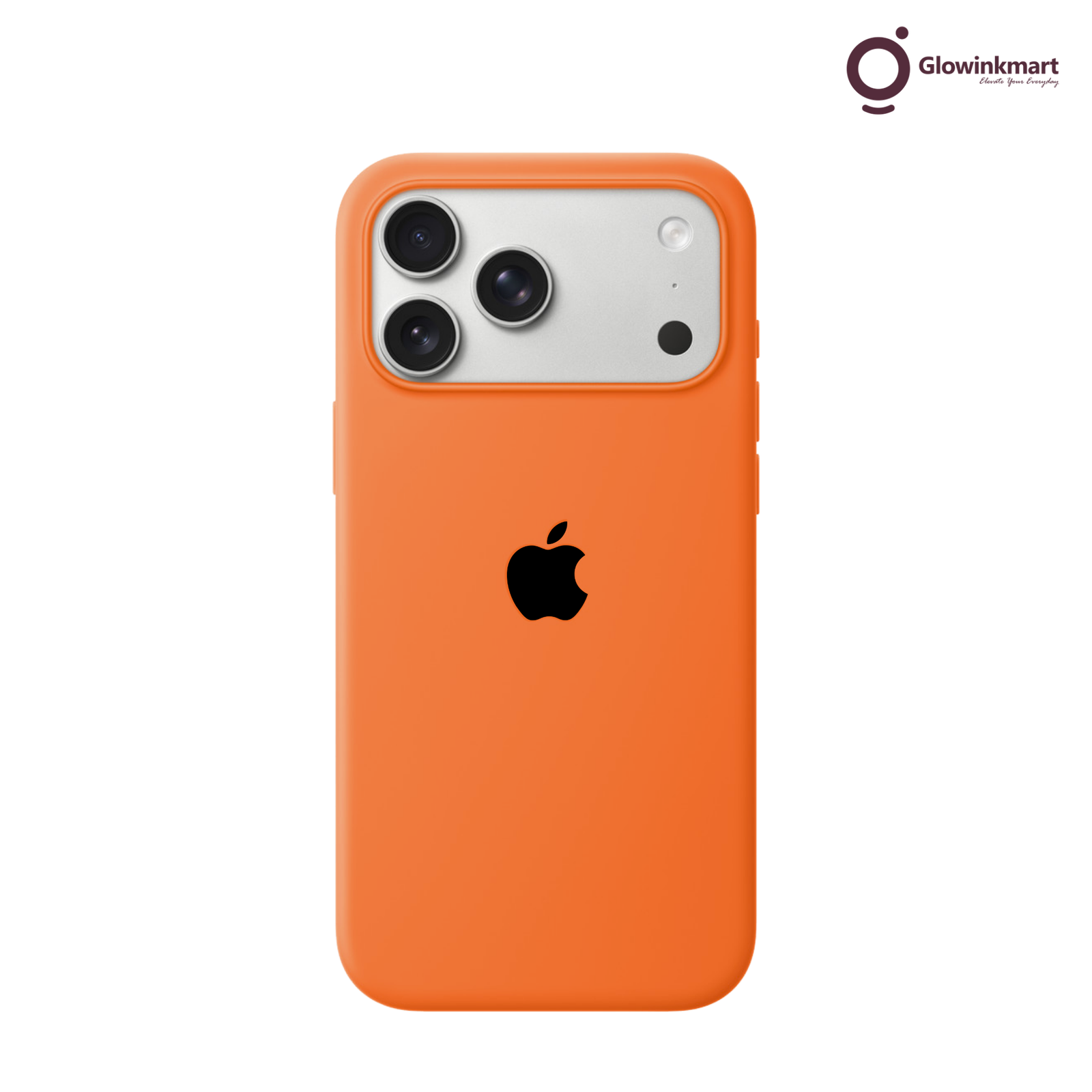 Silicone iPhone Case – Starry Orange Post Backpart