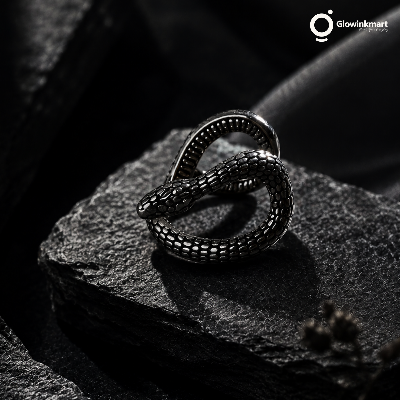 Vintage Snake Ear Clip – Non-Pierced Post