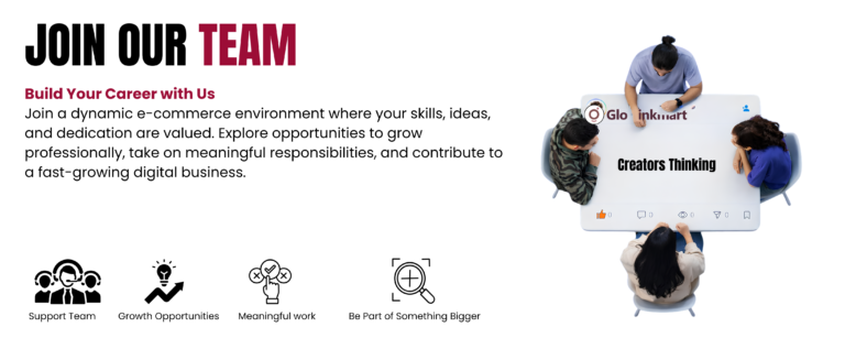 Careers At Glowink Mart