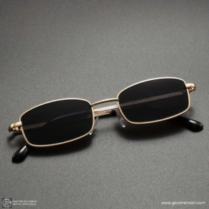 Vintage Square Metal Frame Sunglasses