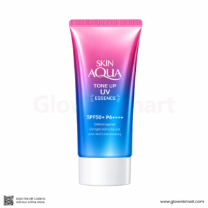 Rohto Skin Aqua Tone Up UV Essence Lavender SPF50+