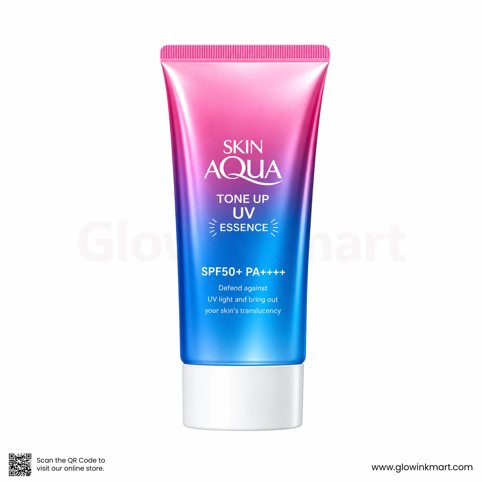 Rohto Skin Aqua Tone Up UV Essence Lavender SPF50+