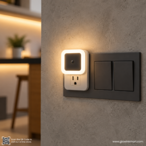 Mini LED Night Light with Auto Sensor